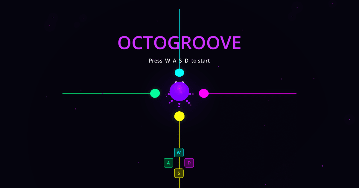 Octogroove-rytmipeli mustekalalla